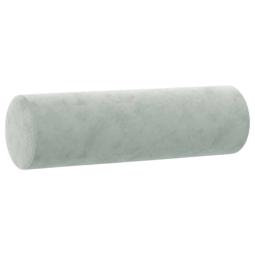 3-delige Loungeset met kussens fluweel lichtgrijs is nu te koop bij PeponiXL, paradijselijk wonen!