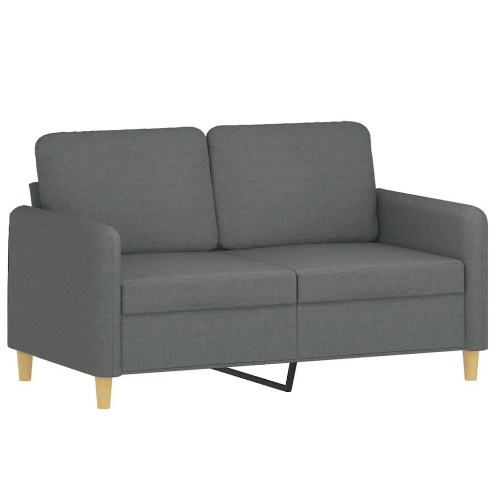 3-delige Loungeset met kussens stof donkergrijs is nu te koop bij PeponiXL, paradijselijk wonen!