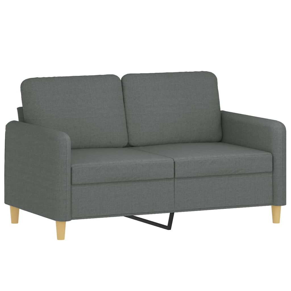 4-delige Loungeset met kussens stof donkergrijs is nu te koop bij PeponiXL, paradijselijk wonen!