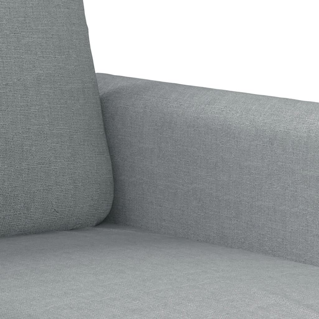 4-delige Loungeset met kussens stof lichtgrijs is nu te koop bij PeponiXL, paradijselijk wonen!