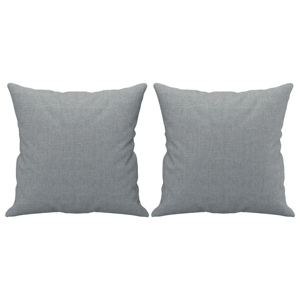 4-delige Loungeset met kussens stof lichtgrijs is nu te koop bij PeponiXL, paradijselijk wonen!