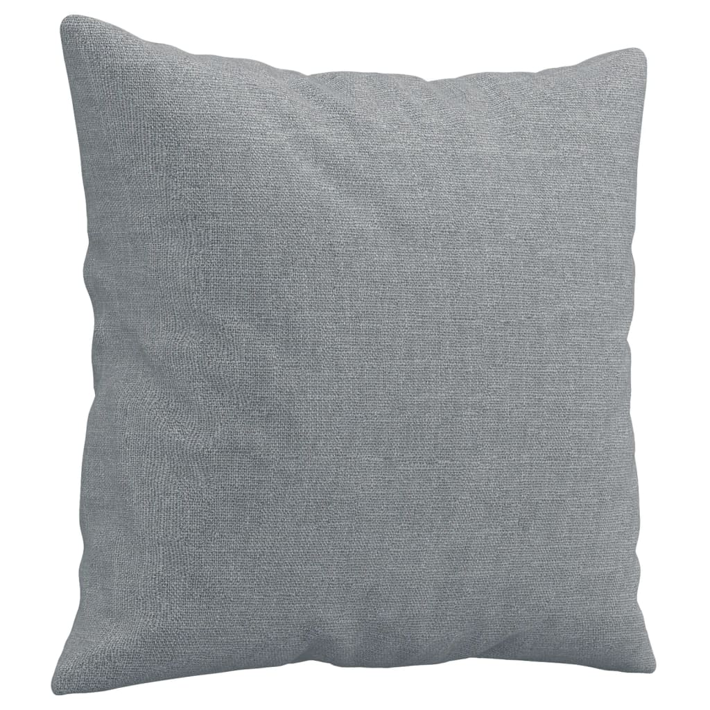 4-delige Loungeset met kussens stof lichtgrijs is nu te koop bij PeponiXL, paradijselijk wonen!