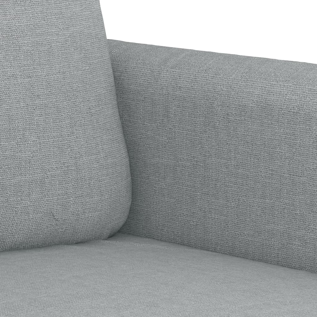 3-delige Loungeset met kussens stof lichtgrijs is nu te koop bij PeponiXL, paradijselijk wonen!