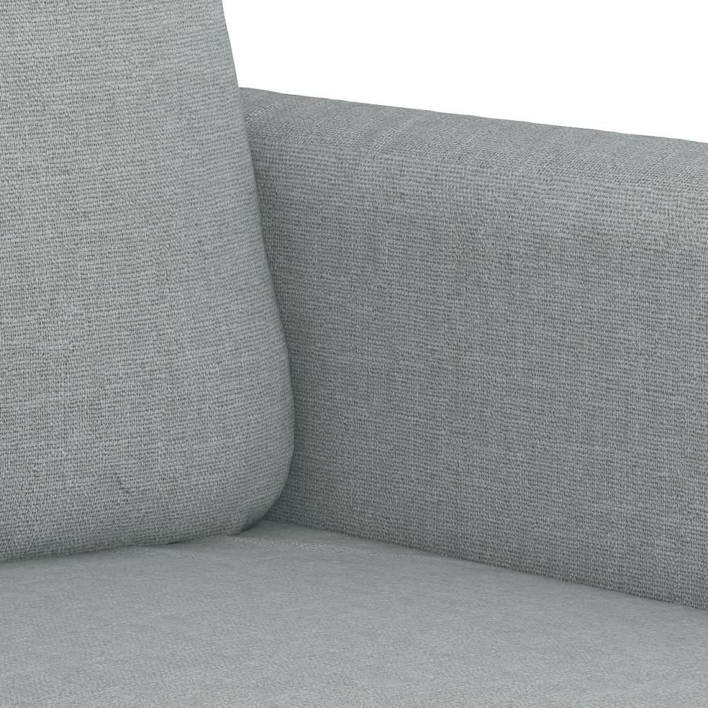 2-delige Loungeset met kussens stof lichtgrijs is nu te koop bij PeponiXL, paradijselijk wonen!