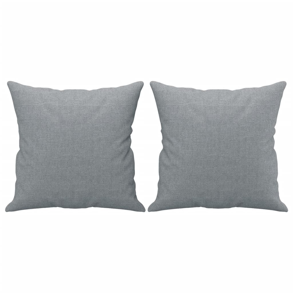 2-delige Loungeset met kussens stof lichtgrijs is nu te koop bij PeponiXL, paradijselijk wonen!