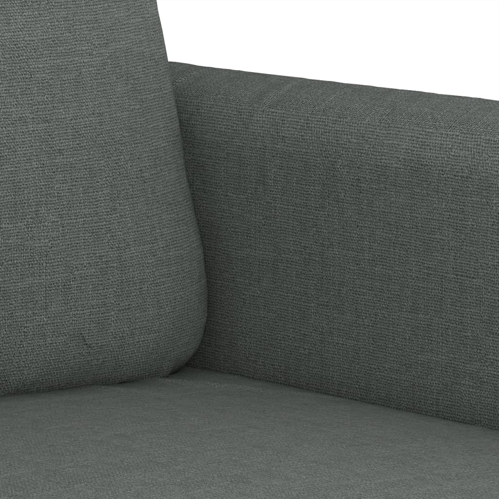 2-delige Loungeset met kussens stof donkergrijs is nu te koop bij PeponiXL, paradijselijk wonen!