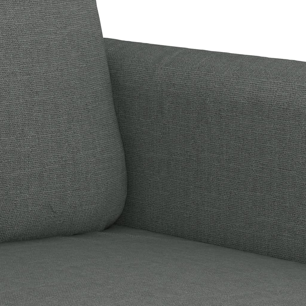 3-delige Loungeset met kussens stof donkergrijs is nu te koop bij PeponiXL, paradijselijk wonen!