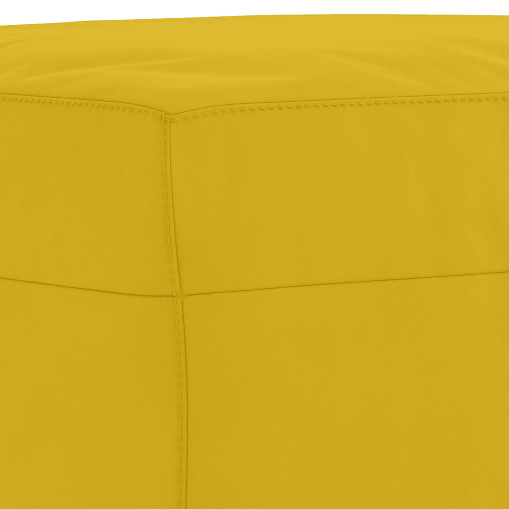 4-delige Loungeset met kussens fluweel geel is nu te koop bij PeponiXL, paradijselijk wonen!