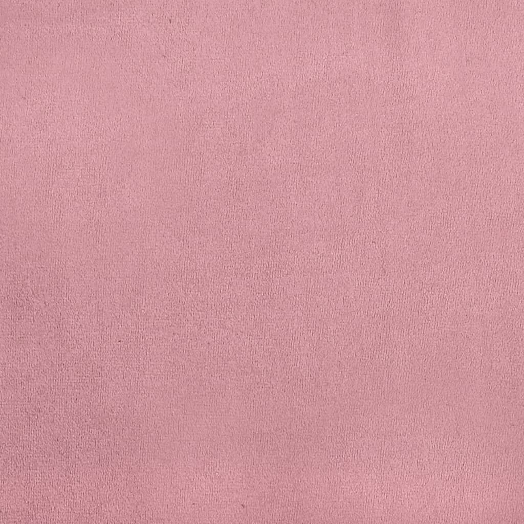 2-delige Loungeset met kussens fluweel roze is nu te koop bij PeponiXL, paradijselijk wonen!