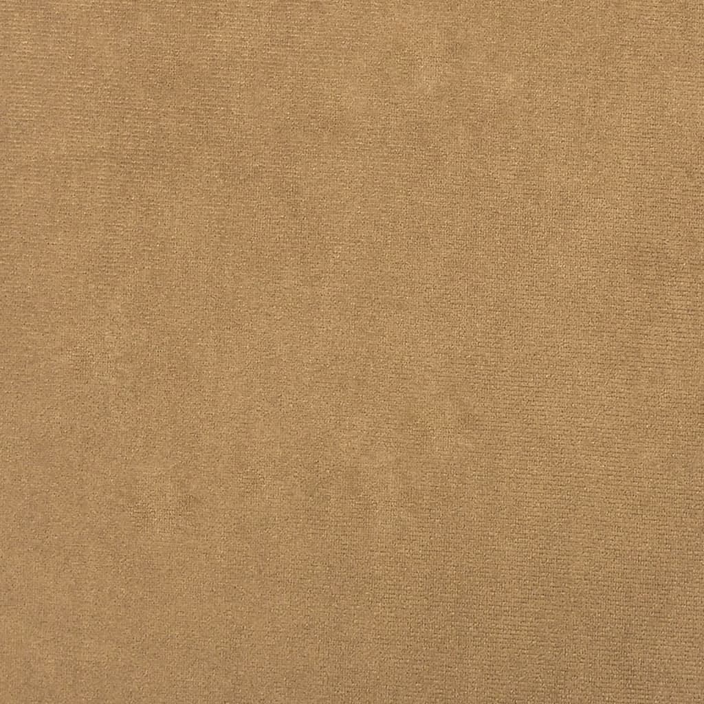 2-delige Loungeset met kussens fluweel bruin is nu te koop bij PeponiXL, paradijselijk wonen!