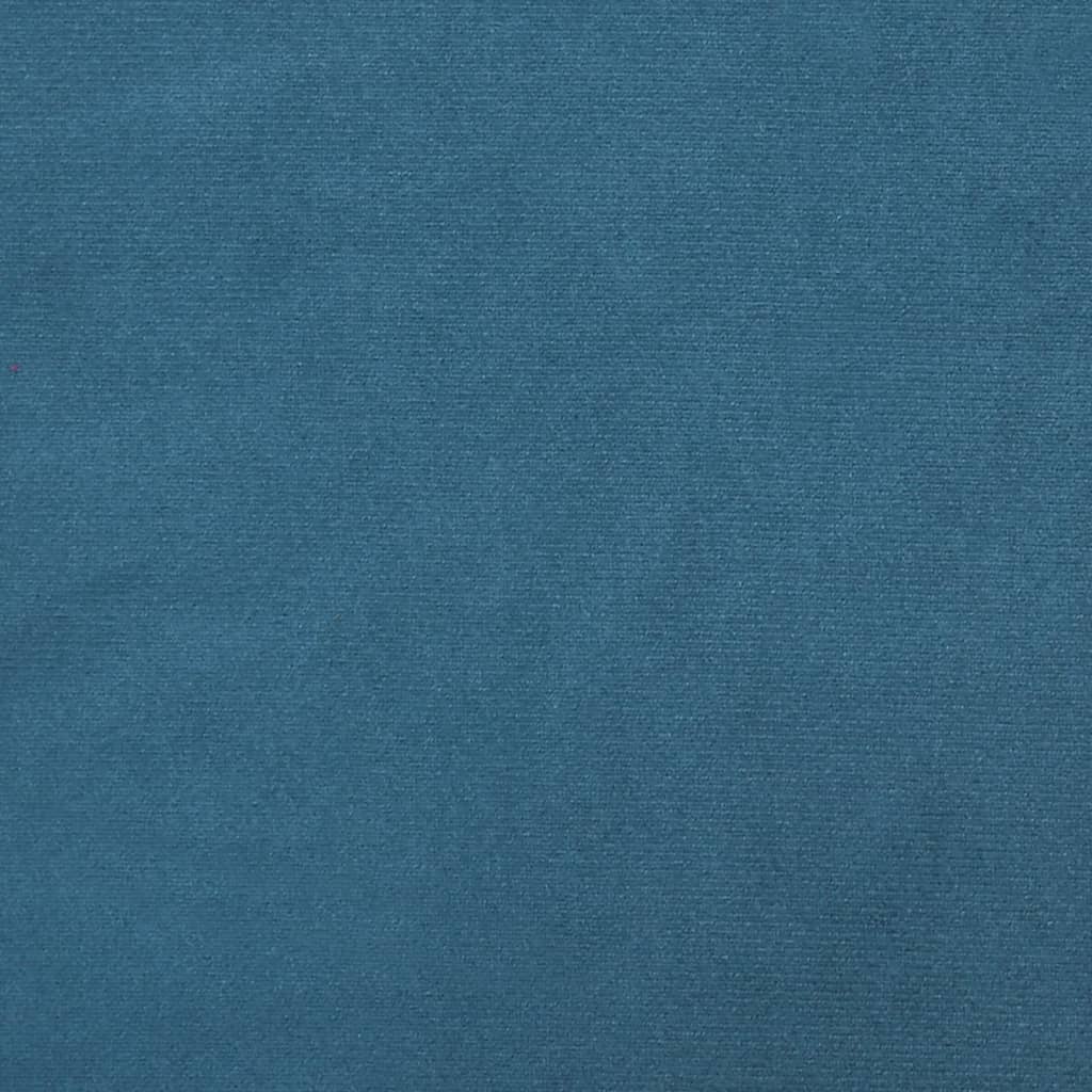 2-delige Loungeset met kussens fluweel blauw is nu te koop bij PeponiXL, paradijselijk wonen!