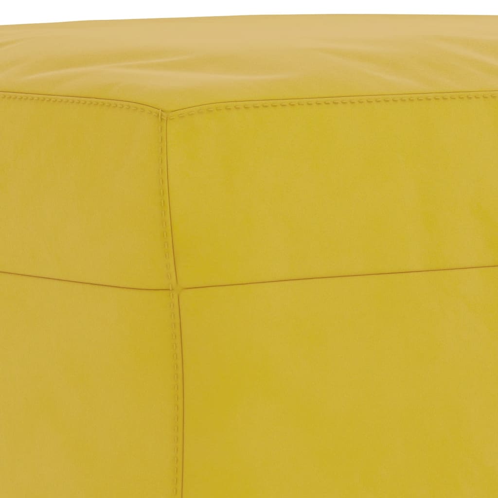 3-delige Loungeset met kussens fluweel geel is nu te koop bij PeponiXL, paradijselijk wonen!