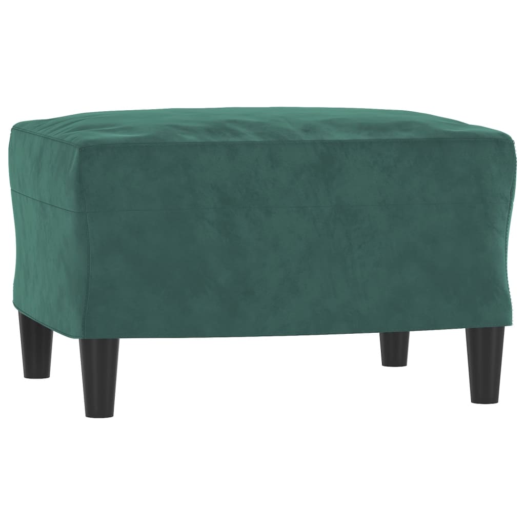 3-delige Loungeset met kussens fluweel donkergroen is nu te koop bij PeponiXL, paradijselijk wonen!
