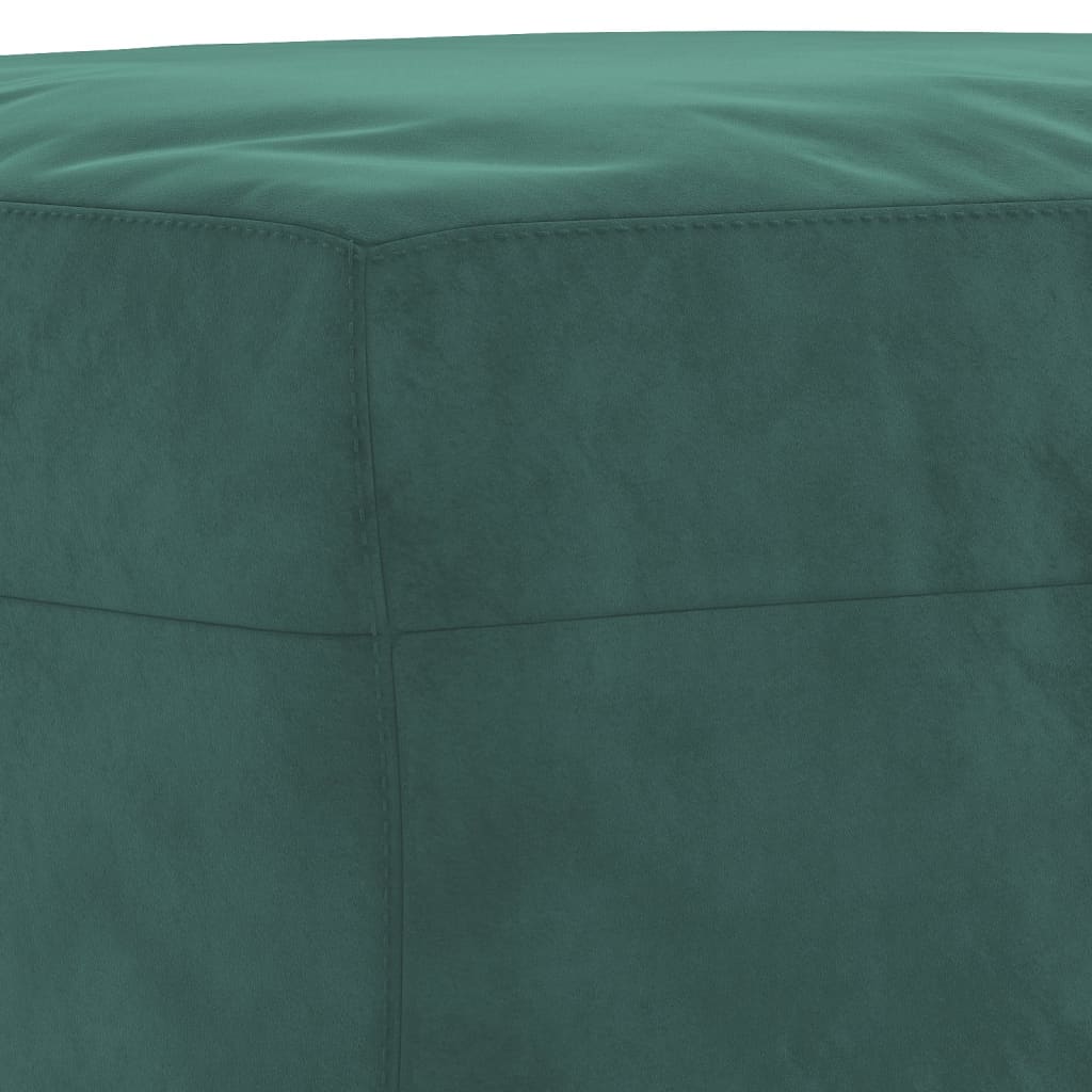 3-delige Loungeset met kussens fluweel donkergroen is nu te koop bij PeponiXL, paradijselijk wonen!