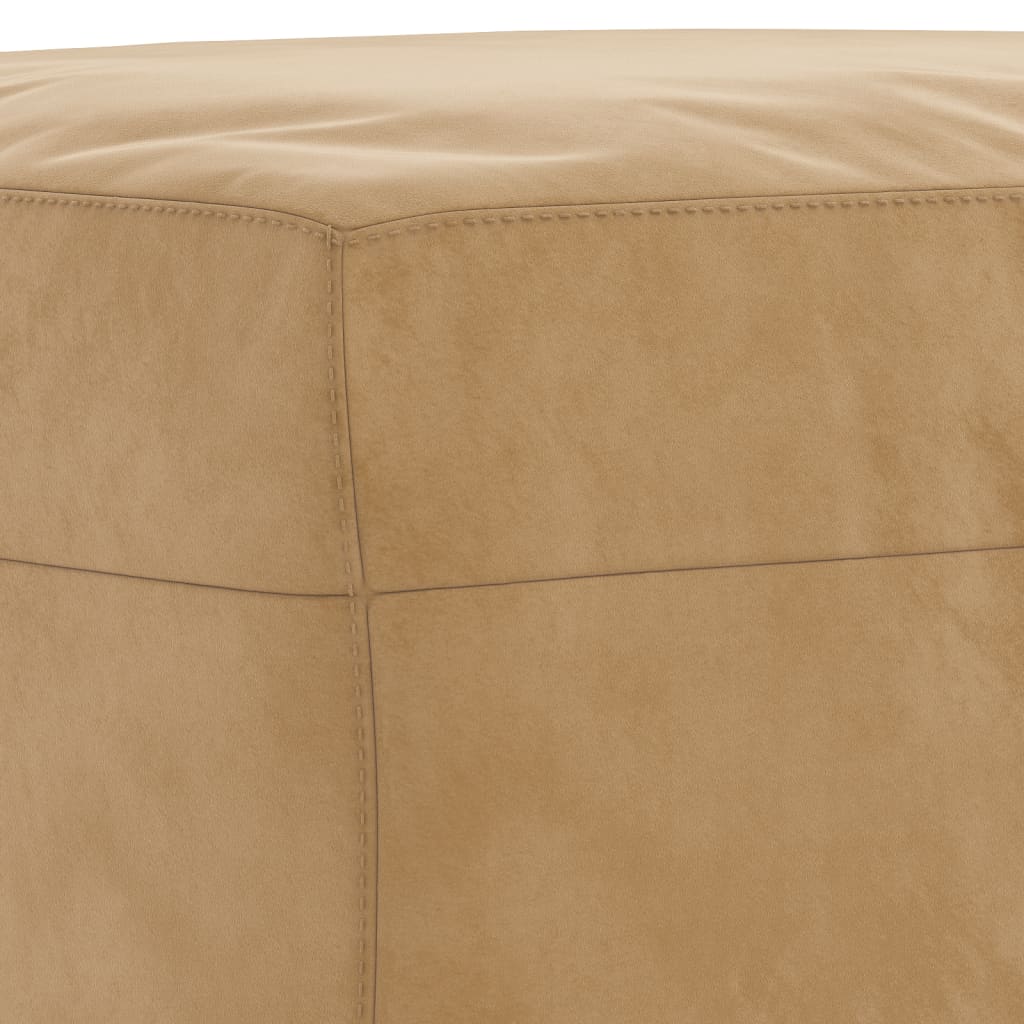 3-delige Loungeset met kussens fluweel bruin is nu te koop bij PeponiXL, paradijselijk wonen!