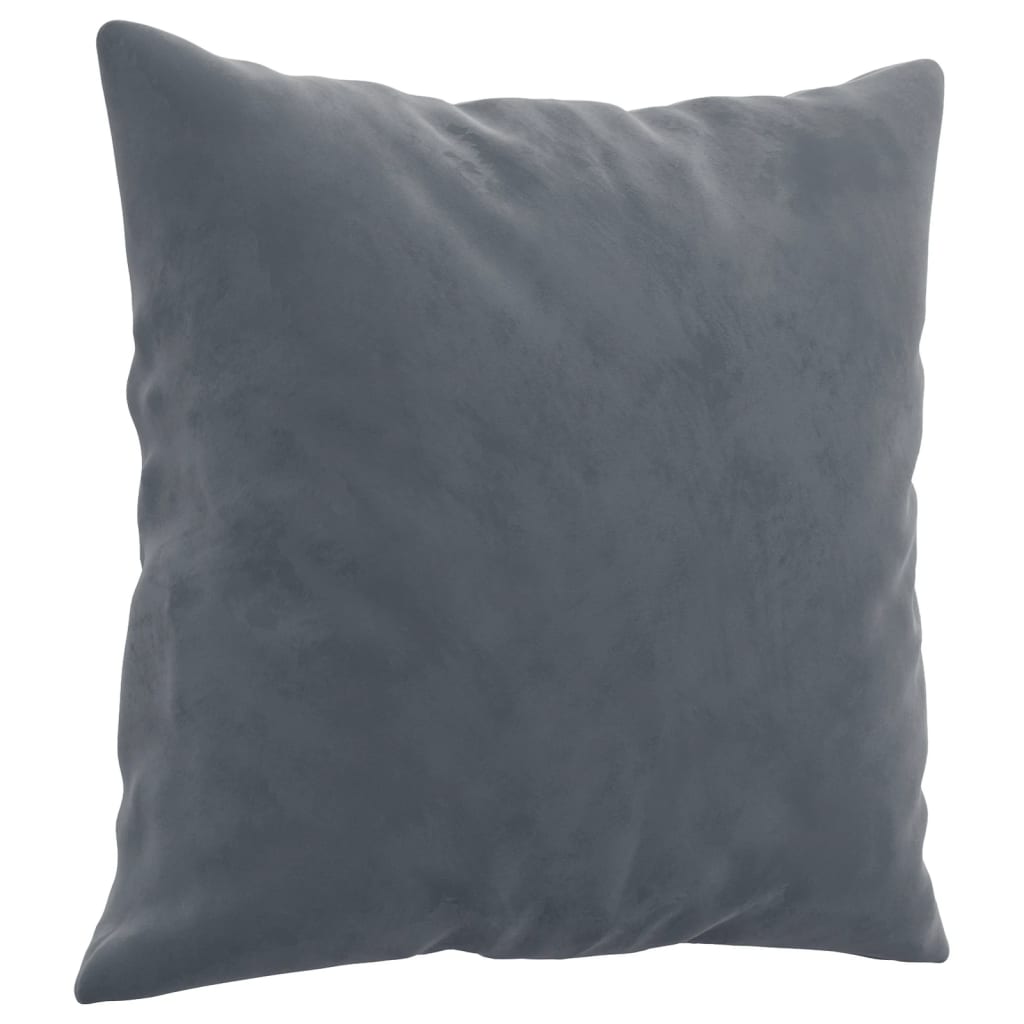 2-delige Loungeset met kussens fluweel donkergrijs is nu te koop bij PeponiXL, paradijselijk wonen!