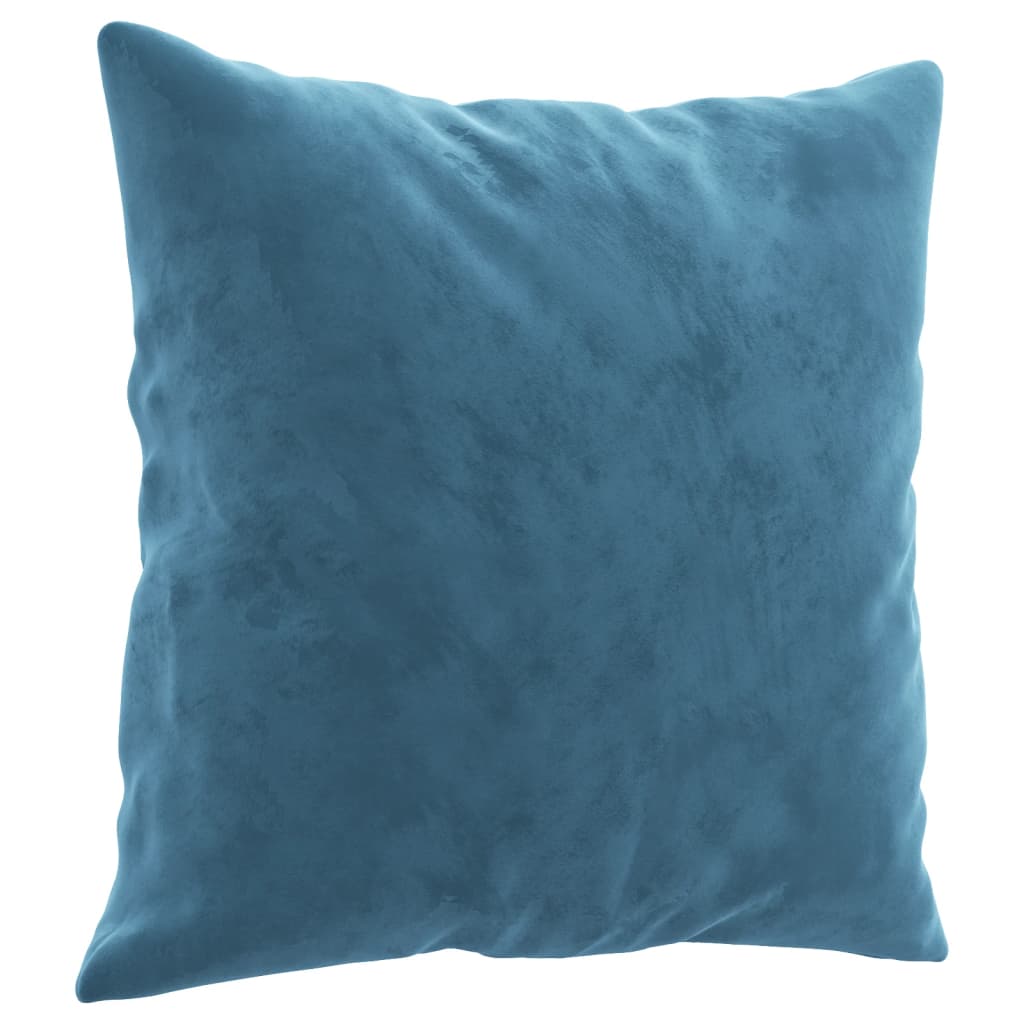 2-delige Loungeset met kussens fluweel blauw is nu te koop bij PeponiXL, paradijselijk wonen!