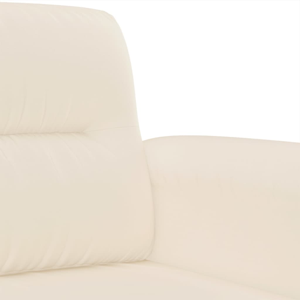 3-delige Loungeset met kussens microvezelstof beige is nu te koop bij PeponiXL, paradijselijk wonen!