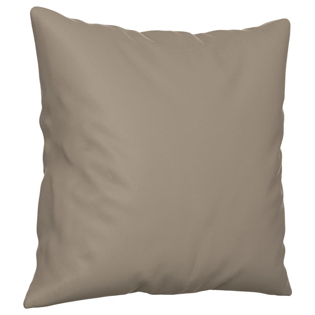 4-delige Loungeset met kussens microvezelstof taupe is nu te koop bij PeponiXL, paradijselijk wonen!