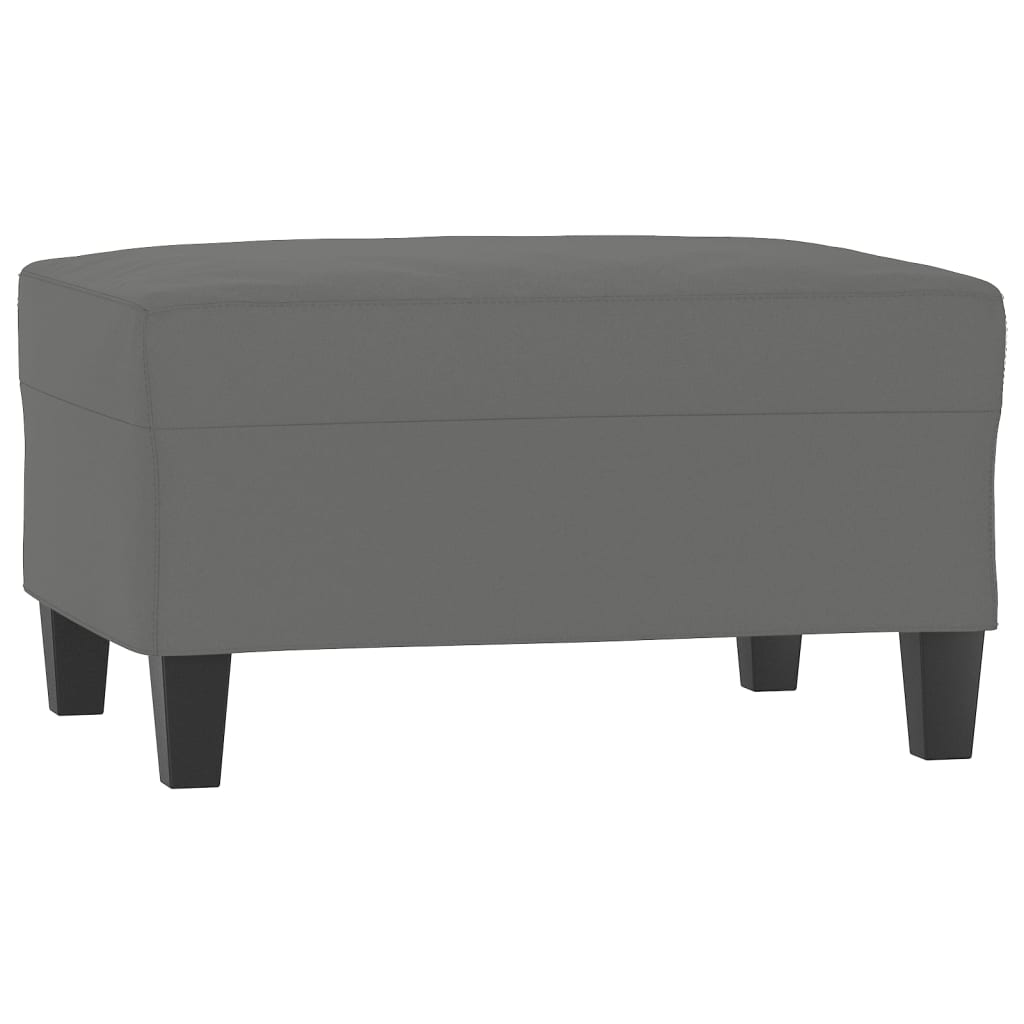 2-delige Loungeset met kussens microvezelstof donkergrijs is nu te koop bij PeponiXL, paradijselijk wonen!