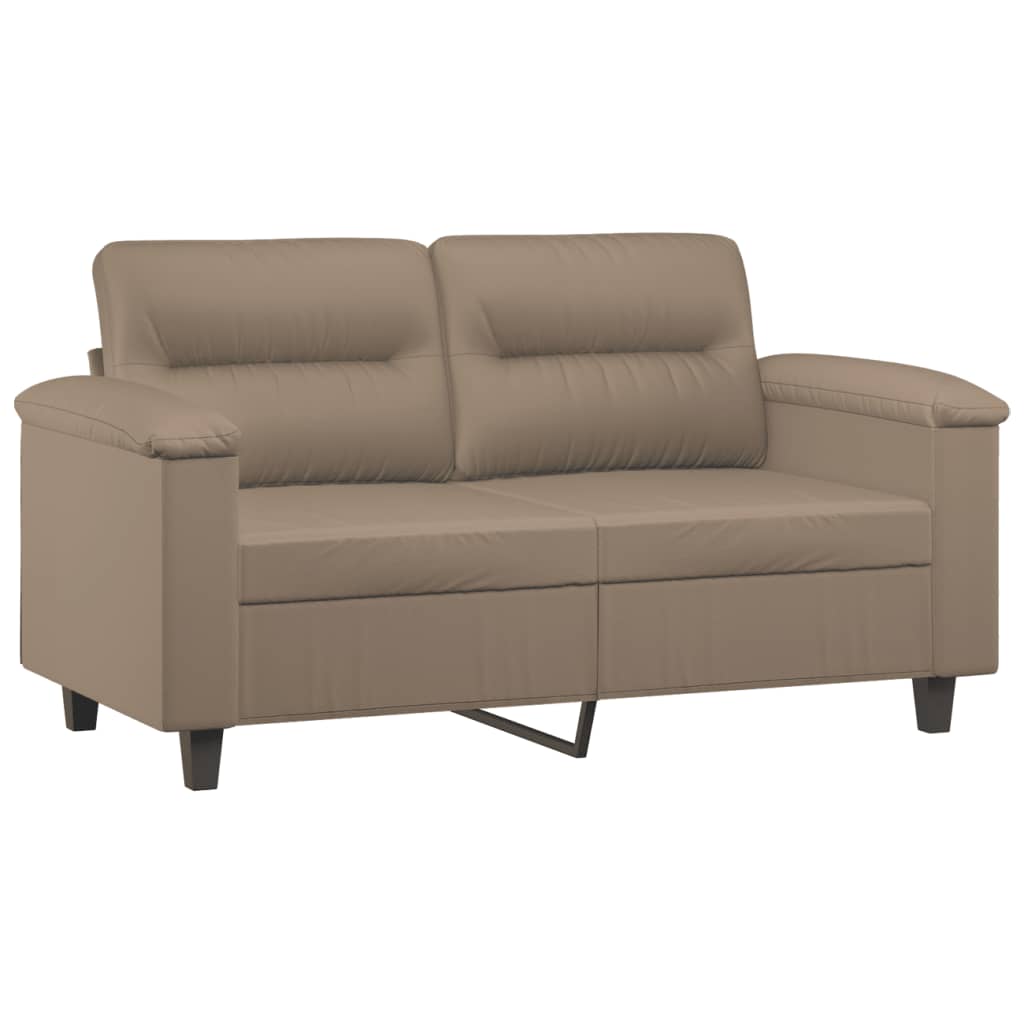 3-delige Loungeset met kussens kunstleer cappuccino is nu te koop bij PeponiXL, paradijselijk wonen!