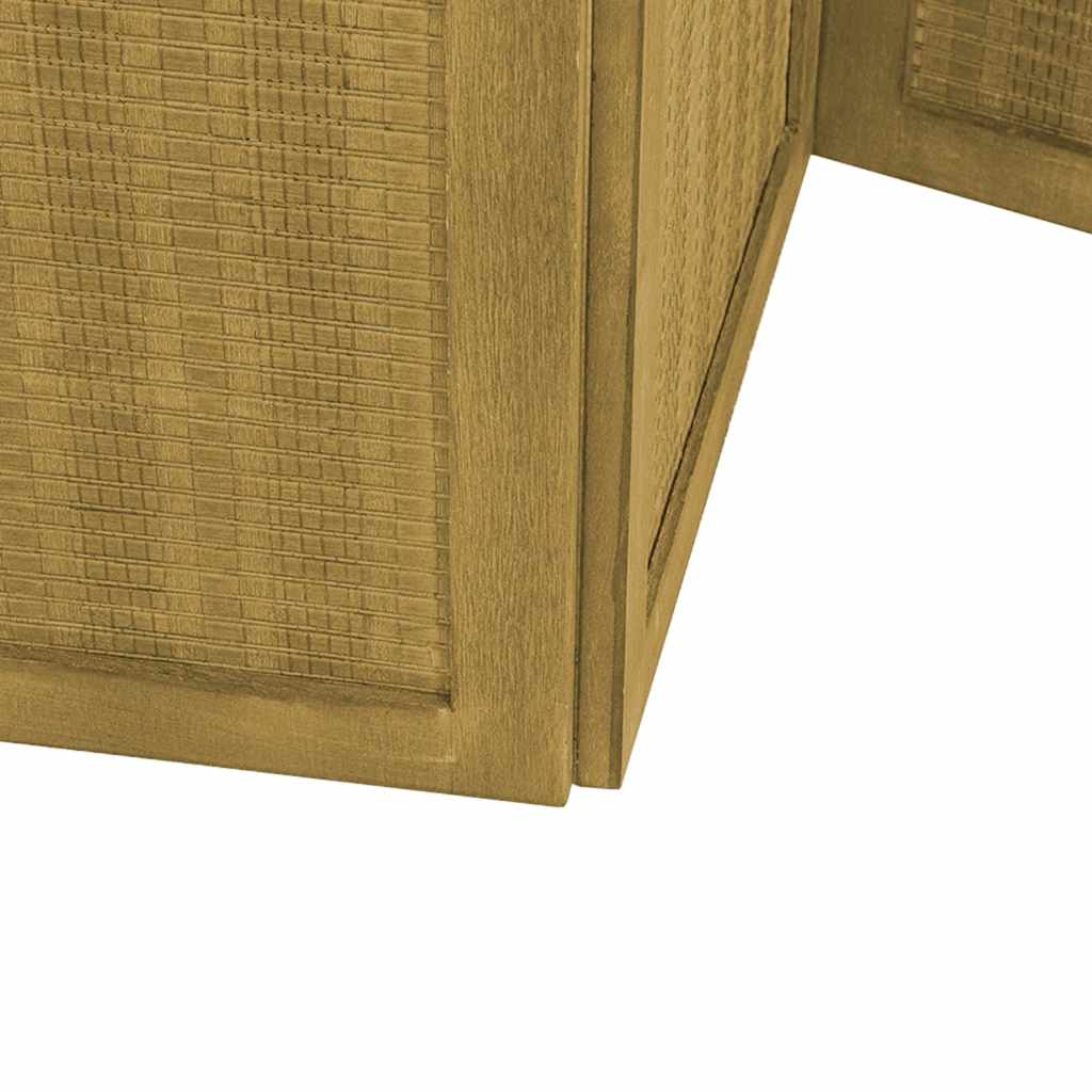 Kamerscherm met 6 panelen massief paulowniahout bruin is nu te koop bij PeponiXL, paradijselijk wonen!