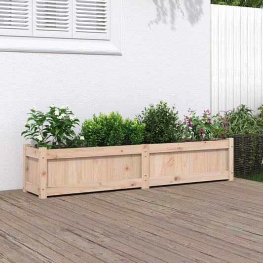 Plantenbak 150x31x31 cm massief grenenhout is nu te koop bij PeponiXL, paradijselijk wonen!