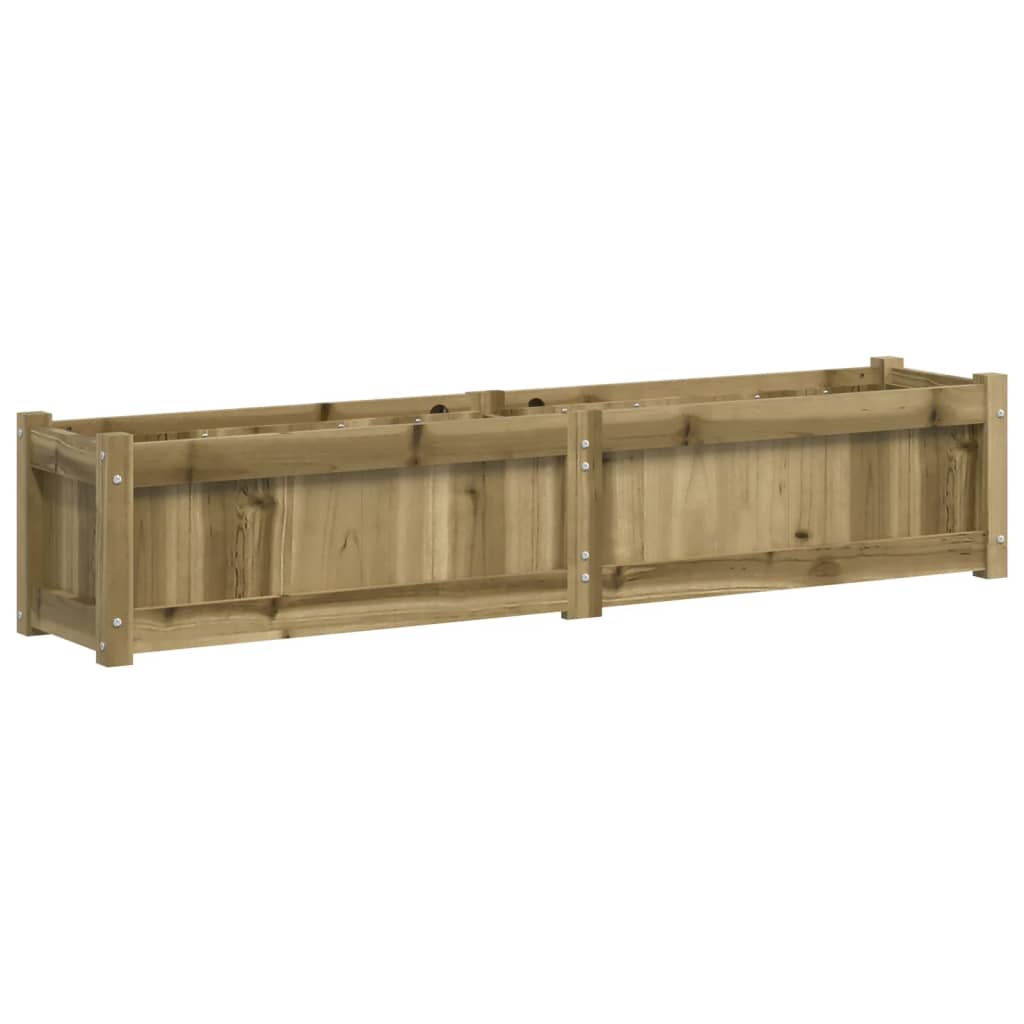 Plantenbak 150x31x31 cm geïmpregneerd grenenhout is nu te koop bij PeponiXL, paradijselijk wonen!