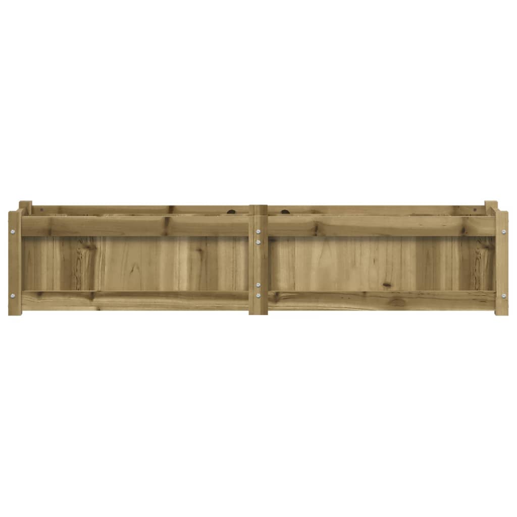 Plantenbak 150x31x31 cm geïmpregneerd grenenhout is nu te koop bij PeponiXL, paradijselijk wonen!