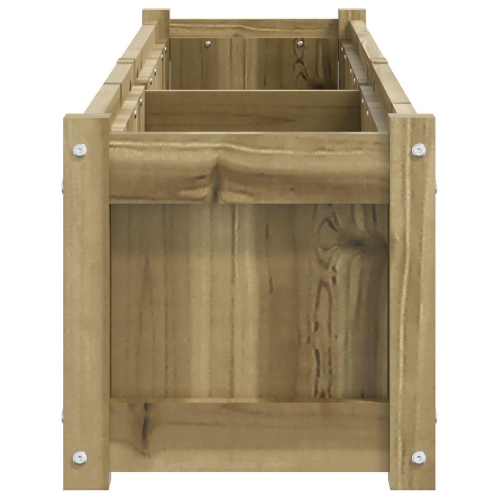 Plantenbak 150x31x31 cm geïmpregneerd grenenhout is nu te koop bij PeponiXL, paradijselijk wonen!