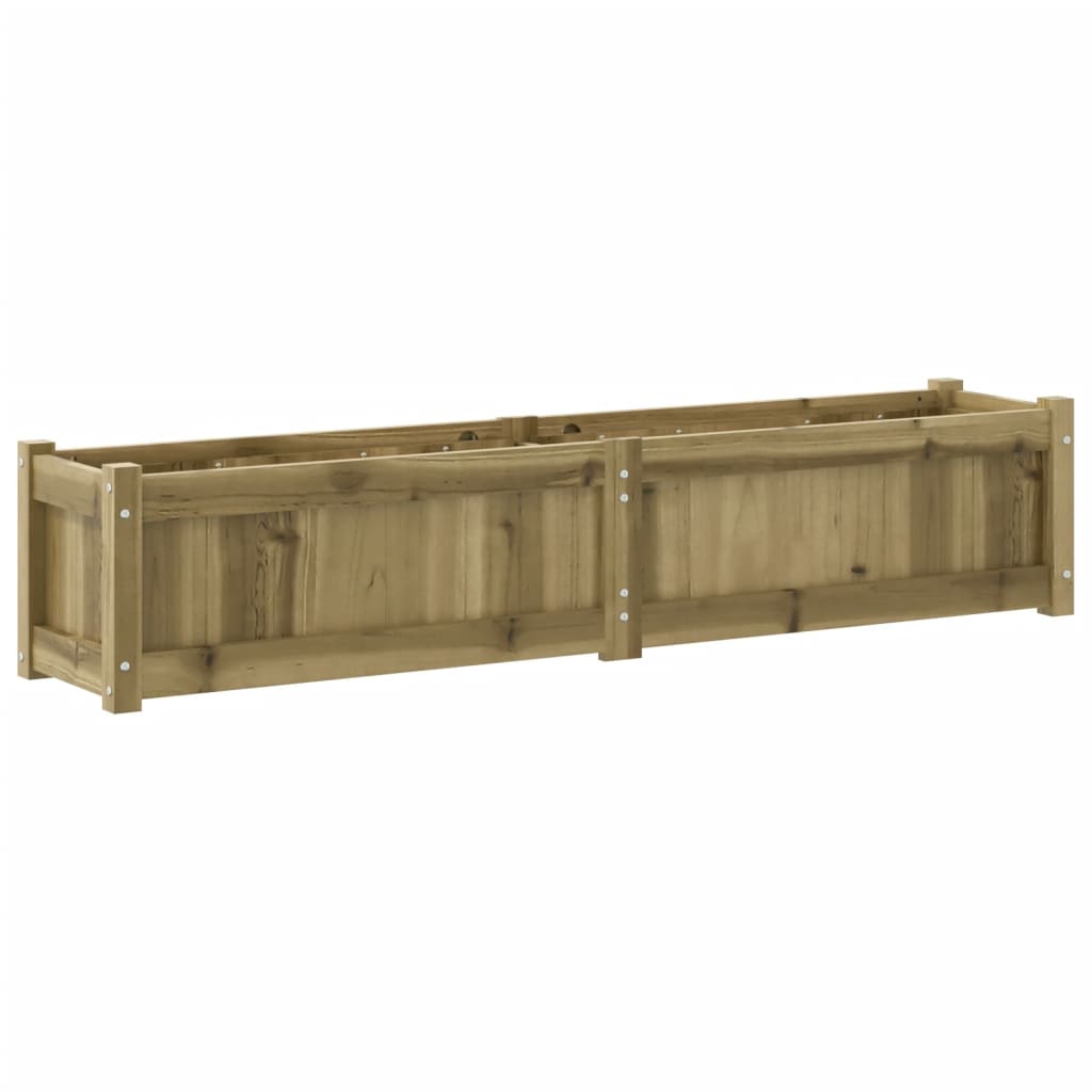 Plantenbak 150x31x31 cm geïmpregneerd grenenhout is nu te koop bij PeponiXL, paradijselijk wonen!