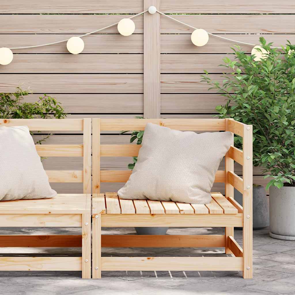 Tuinhoekbank 70x70x67 cm massief grenenhout is nu te koop bij PeponiXL, paradijselijk wonen!