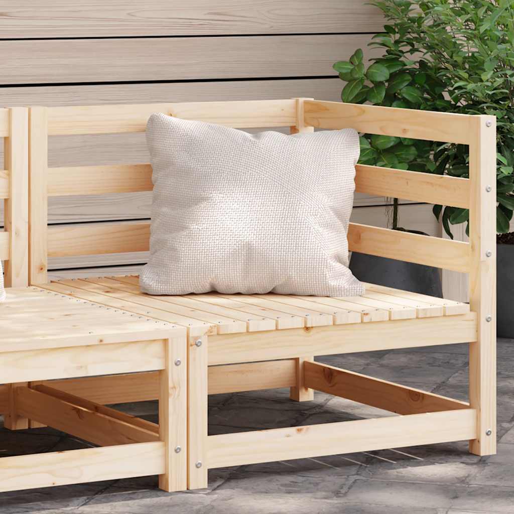 Tuinhoekbank 70x70x67 cm massief grenenhout is nu te koop bij PeponiXL, paradijselijk wonen!