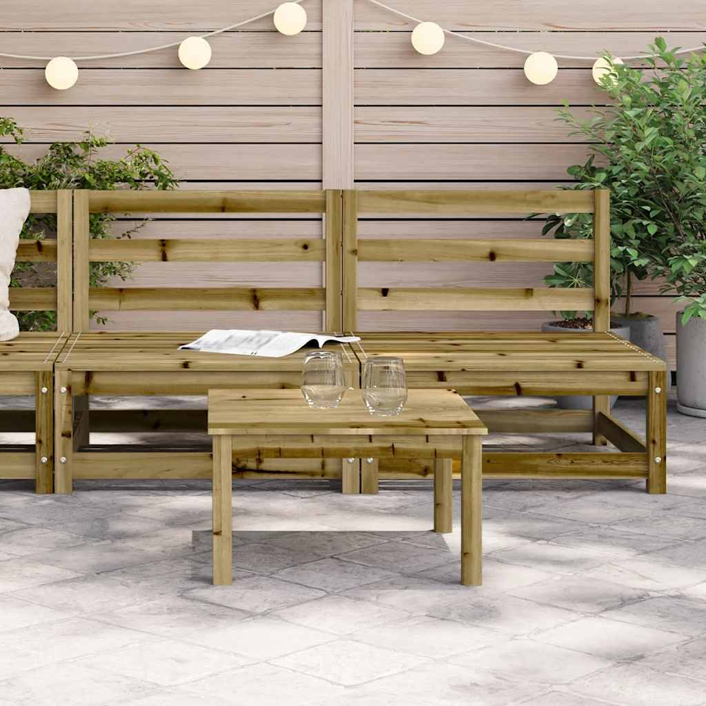 Tuinbanken 2 st zonder armleuning 70x70x67 cm grenenhout is nu te koop bij PeponiXL, paradijselijk wonen!