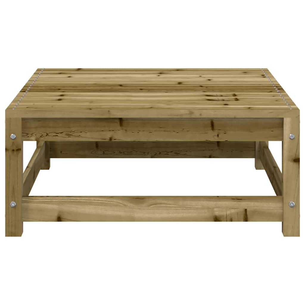 Tuinvoetenbank 70x70x30 cm geïmpregneerd grenenhout is nu te koop bij PeponiXL, paradijselijk wonen!
