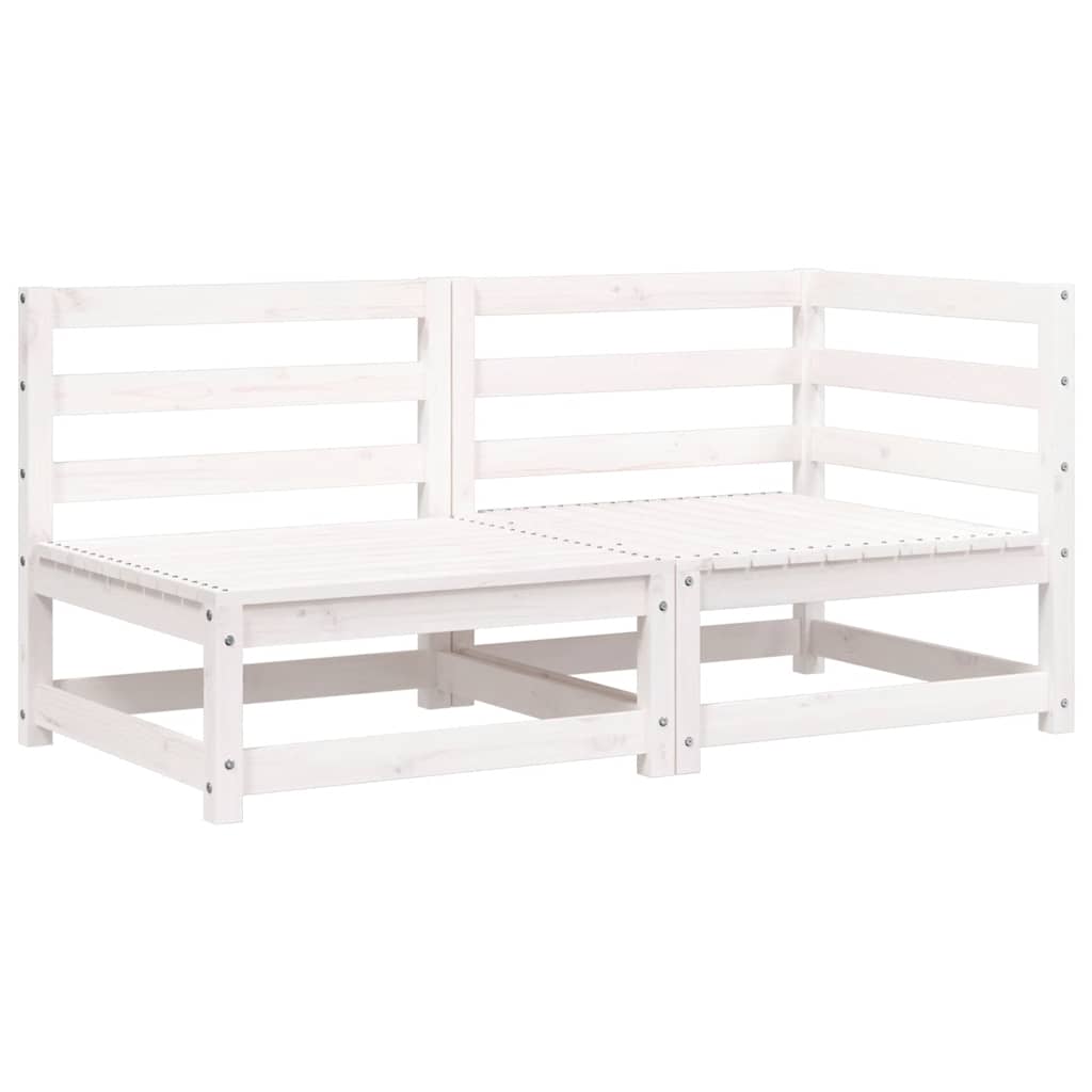 Tuinbank 2-zits massief grenenhout wit is nu te koop bij PeponiXL, paradijselijk wonen!