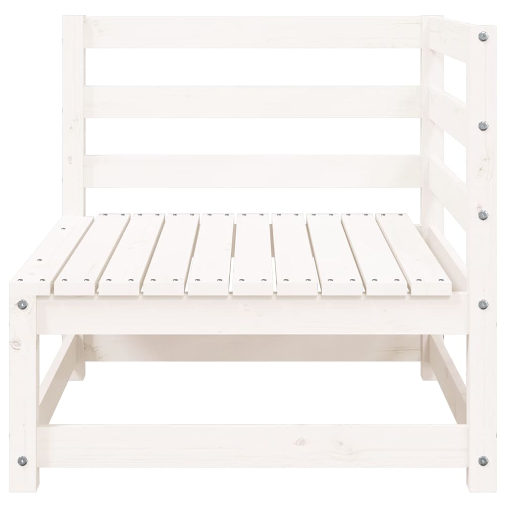 Tuinbank 2-zits massief grenenhout wit is nu te koop bij PeponiXL, paradijselijk wonen!