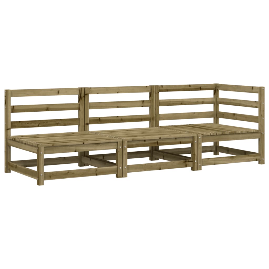 Tuinbank 3-zits geïmpregneerd grenenhout is nu te koop bij PeponiXL, paradijselijk wonen!