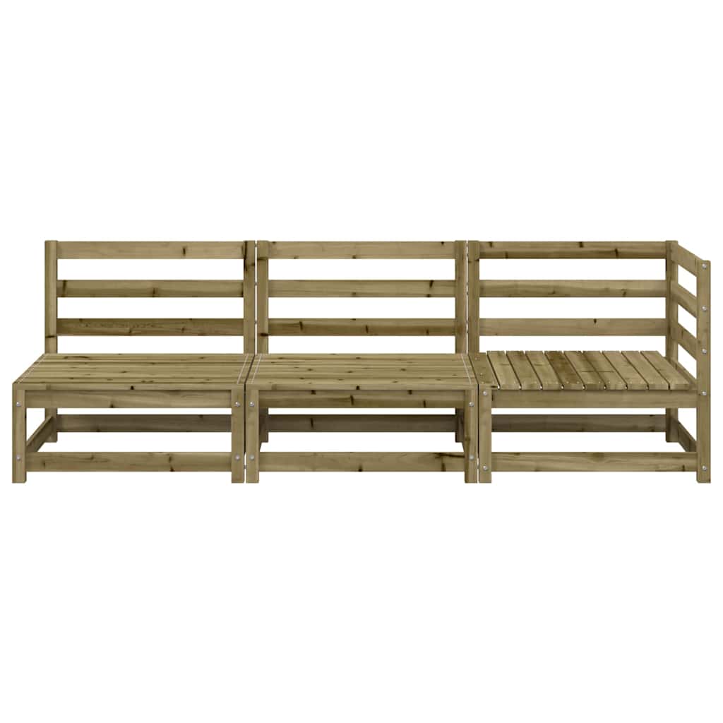 Tuinbank 3-zits geïmpregneerd grenenhout is nu te koop bij PeponiXL, paradijselijk wonen!