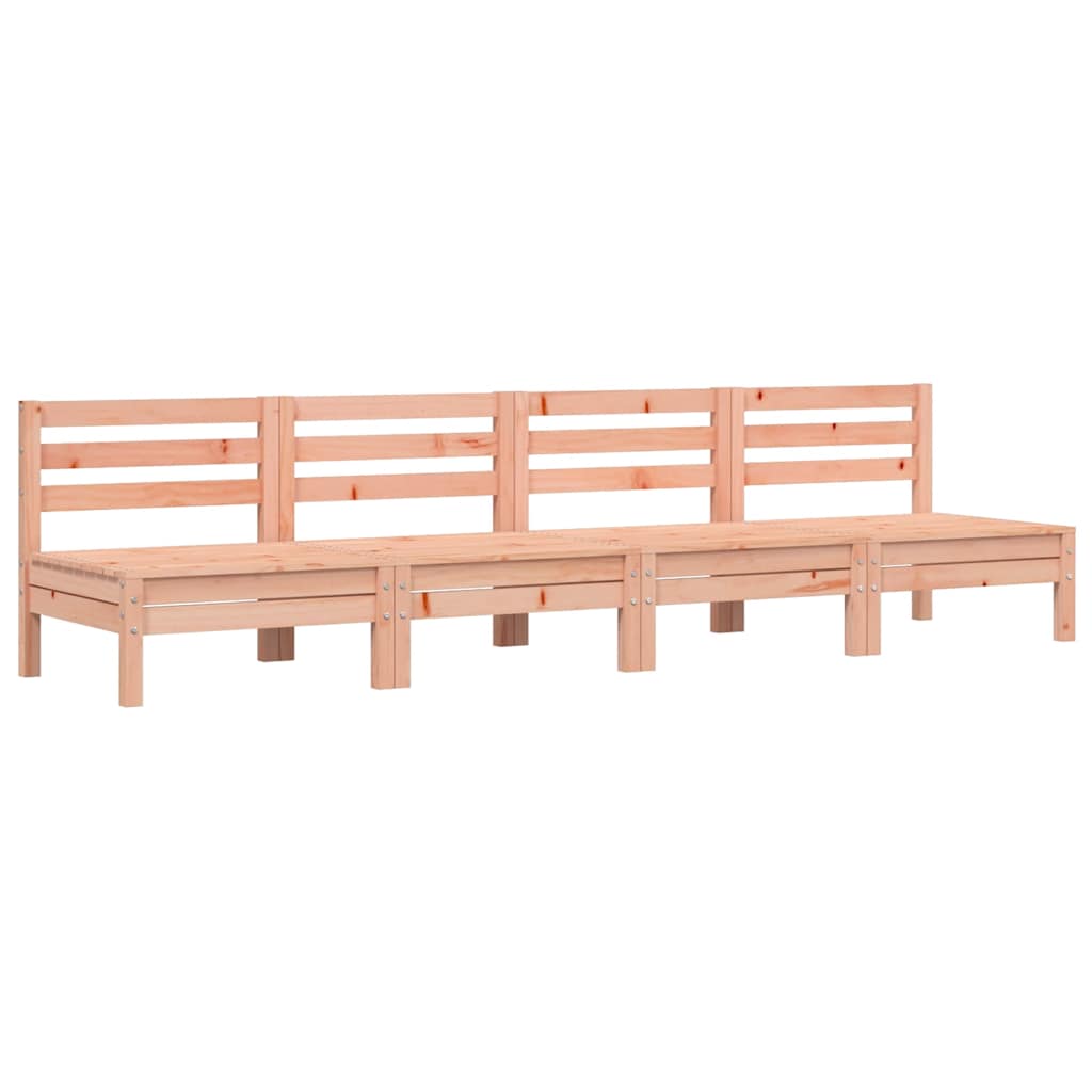 Tuinbanken 4 st zonder armleuning massief douglashout is nu te koop bij PeponiXL, paradijselijk wonen!
