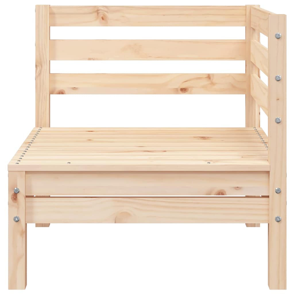 Tuinbank 2-zits met voetenbank massief grenenhout is nu te koop bij PeponiXL, paradijselijk wonen!