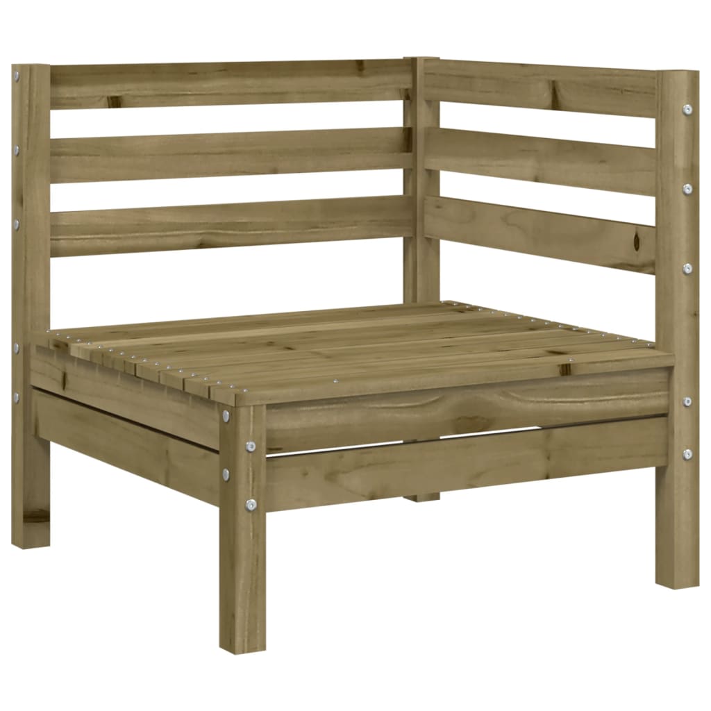 Tuinbank 2-zits met voetenbank geïmpregneerd hout is nu te koop bij PeponiXL, paradijselijk wonen!