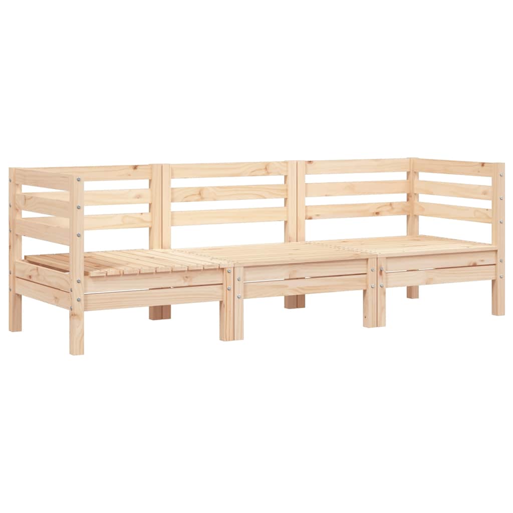 Tuinbank 3-zits massief grenenhout is nu te koop bij PeponiXL, paradijselijk wonen!