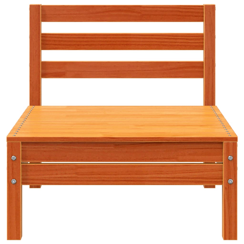 Tuinbank 3-zits massief grenenhout wasbruin is nu te koop bij PeponiXL, paradijselijk wonen!