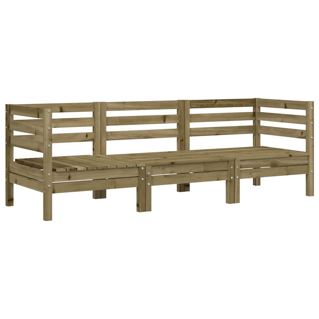 Tuinbank 3-zits geïmpregneerd grenenhout is nu te koop bij PeponiXL, paradijselijk wonen!