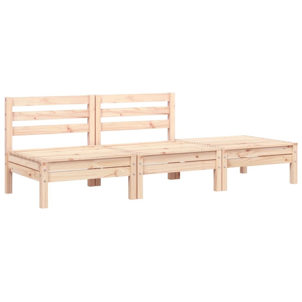 Tuinbank 3-zits massief grenenhout is nu te koop bij PeponiXL, paradijselijk wonen!