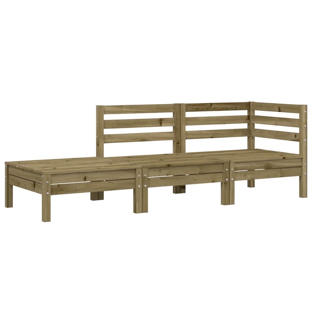 Tuinbank 3-zits geïmpregneerd grenenhout is nu te koop bij PeponiXL, paradijselijk wonen!