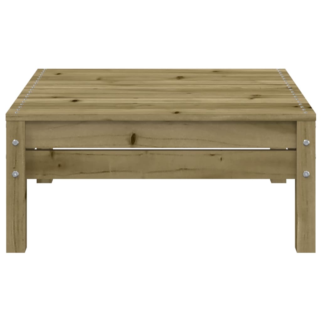 Tuinbank 3-zits met voetenbank geïmpregneerd hout wasbruin is nu te koop bij PeponiXL, paradijselijk wonen!