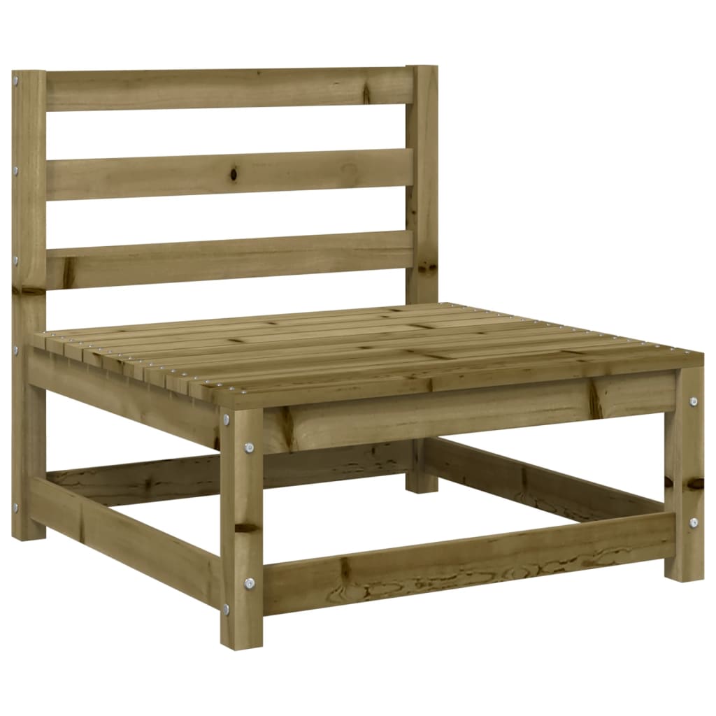 Tuinbank zonder armleuningen met kussens hout is nu te koop bij PeponiXL, paradijselijk wonen!
