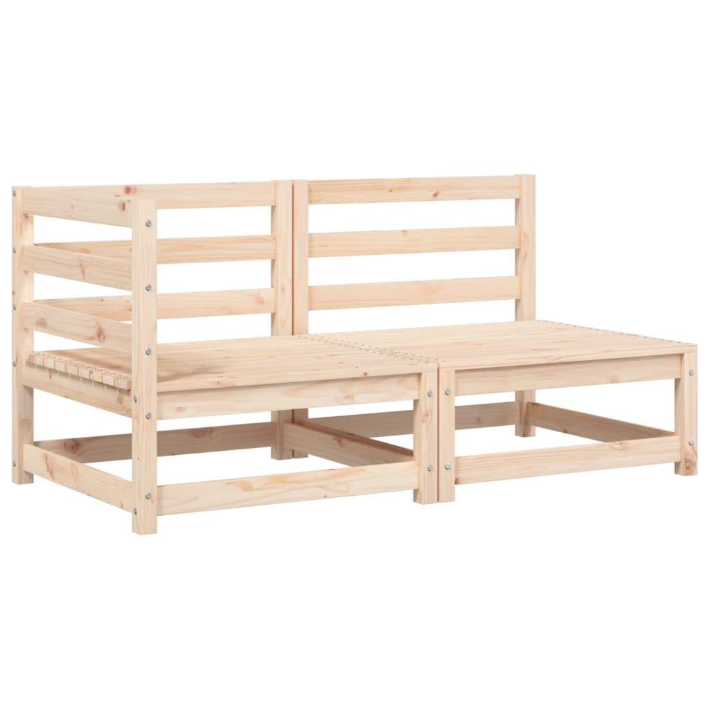 Tuinbank 2-zits met kussens massief grenenhout is nu te koop bij PeponiXL, paradijselijk wonen!